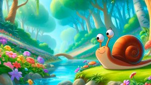 El caracol valiente y el gran arbol magico