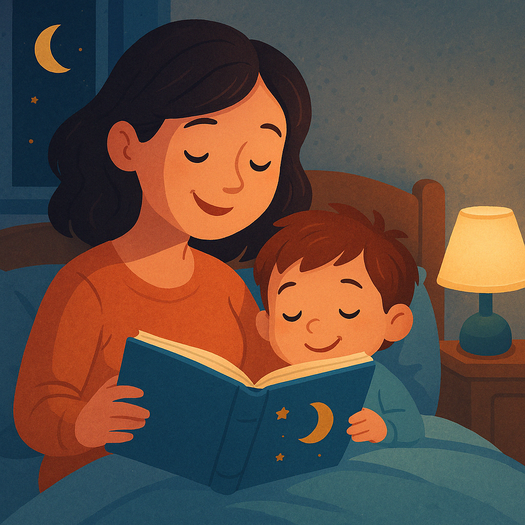 El poder de leer un cuento antes de dormir